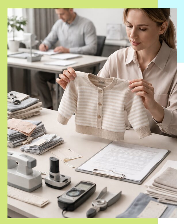 Сертификация детской одежды и текстильных изделий в Чусовой