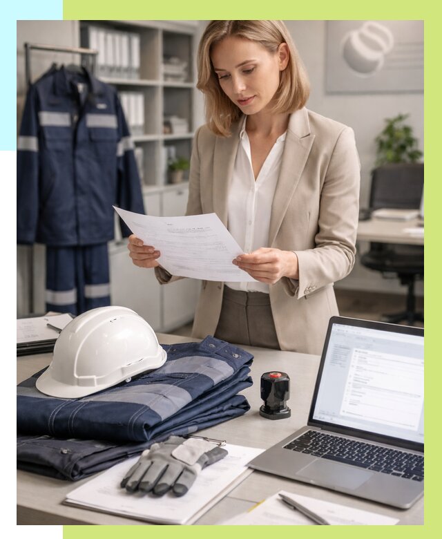 Сертификация спецодежды в Чусовой от 7314 р. | Алешин-Чсв