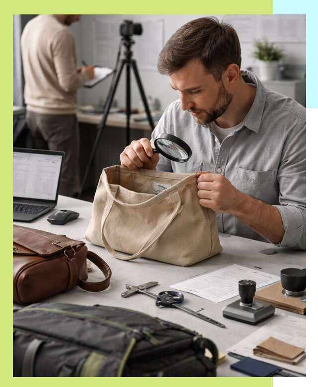 Сертификация сумок в Чусовой, оформление и получение сертификатов