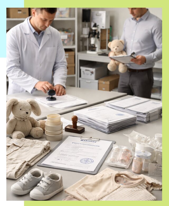 Сертификация детских товаров в Чусовой от 15672 р. | Алешин-Чсв
