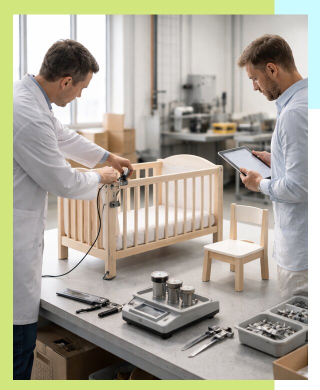 Сертификация детской мебели и проверка безопасности в Чусовой