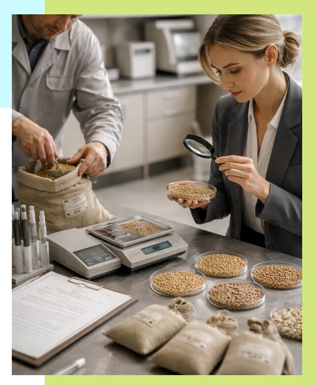 Сертификация зерна в Чусовой по цене от 15672 р. | Алешин-Чсв