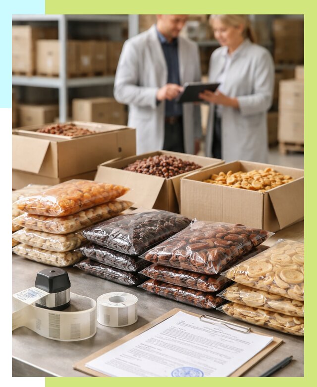 Сертификация сухофруктов в Чусовой от 12538 р. | Алешин-Чсв под ключ