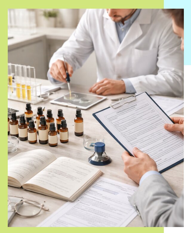 Сертификация эфирных масел и документация качества в Чусовой