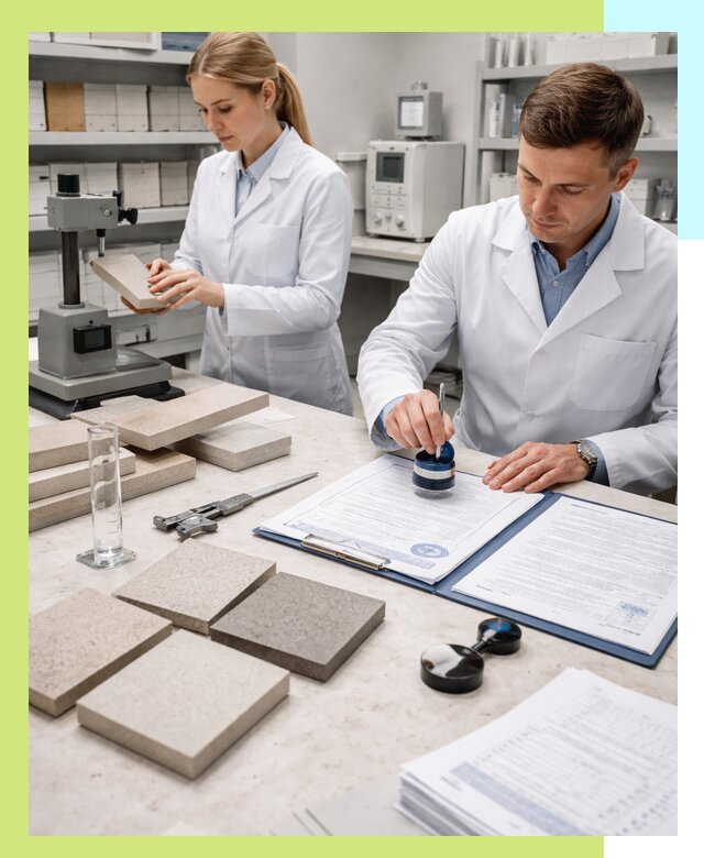 Сертификация плитки и керамики в Чусовой с документами