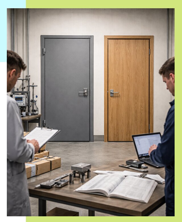 Сертификация дверей в Чусовой от 8358 р. под ключ | Алешин-Чсв