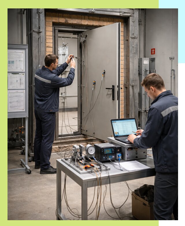 Сертификация противопожарных дверей в Чусовой по ГОСТ и ТР