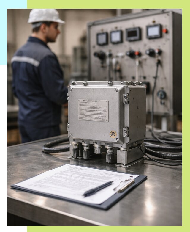 Сертификация взрывозащищенного оборудования в Чусовой от 36568 р. | Алешин-Чсв