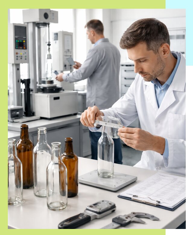 Сертификация стеклянных бутылок и сопутствующей упаковки в Чусовой