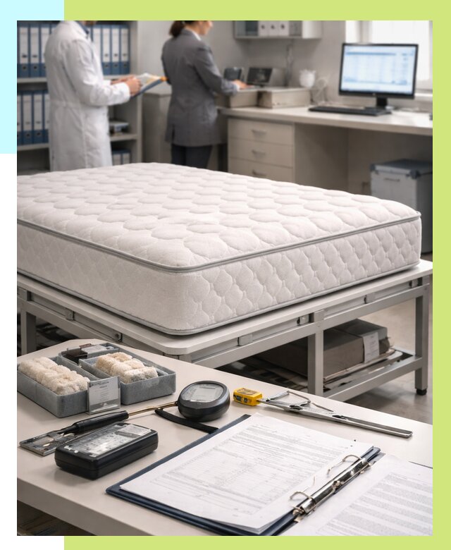 Сертификация матрасов в Чусовой от 8881 р. | Алешин-Чсв