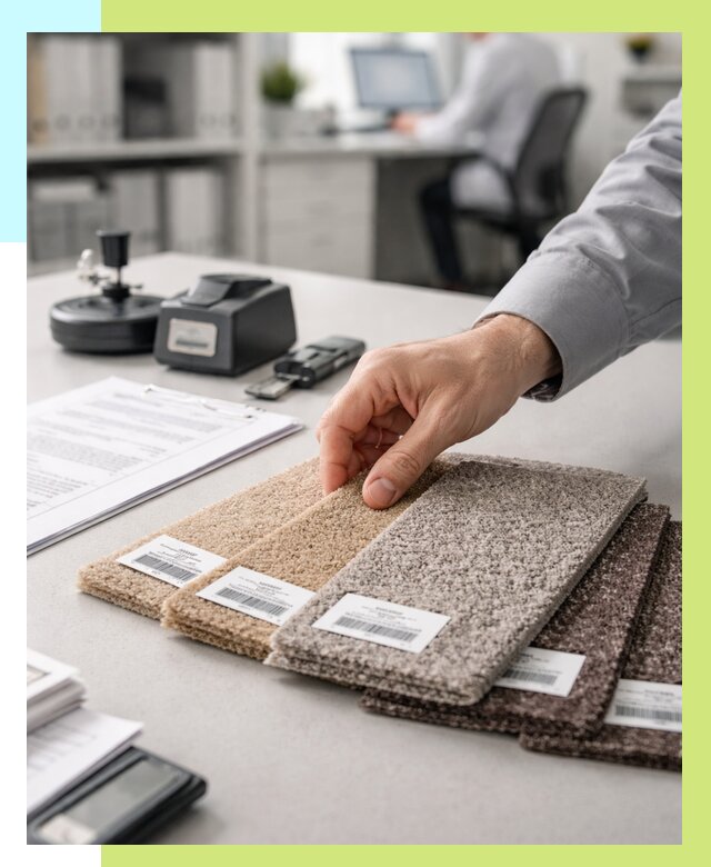 Сертификация ковролина в Чусовой от 15672 р., Алешин-Чсв