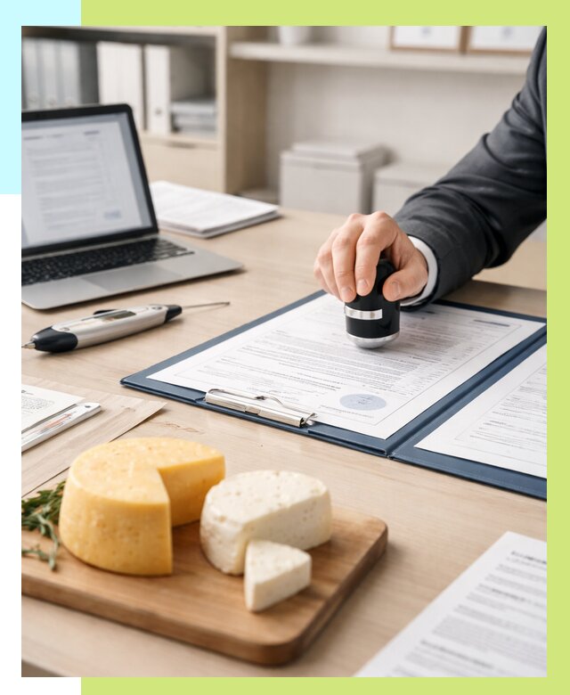 Сертификация сыров в Чусовой от 15672 р | Сертификат на сыр Алешин-Чсв