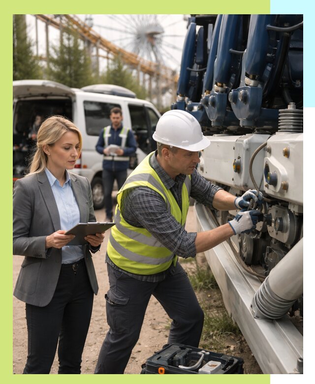 Сертификация аттракционов и проверка безопасности в Чусовой