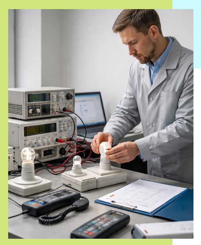 Сертификация ламп и светильников в Чусовой по нормативам