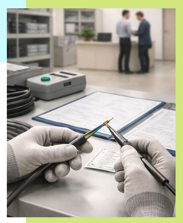 Сертификация провода в Чусовой от 18806 р. в Алешин-Чсв