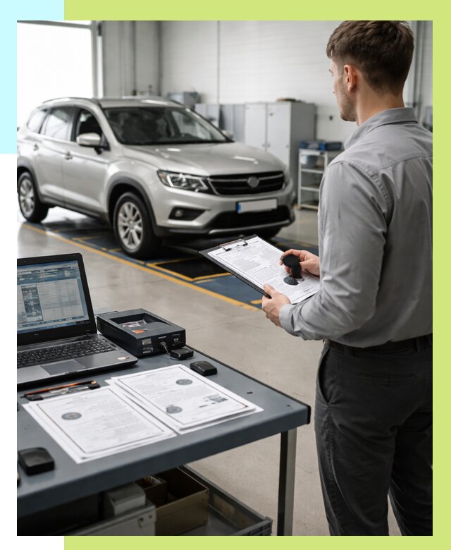 Сертификация транспортных средств в Чусовой от 12538 р. | Алешин-Чсв