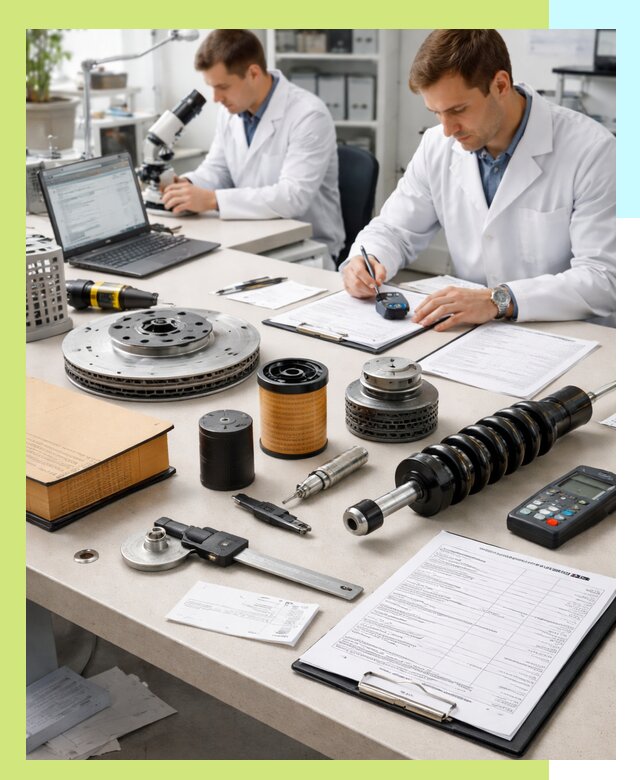 Сертификация автозапчастей и комплектующих в Чусовой по ГОСТ