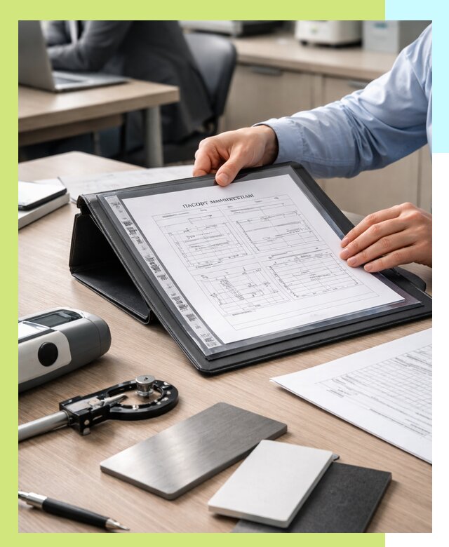 Оформление паспорта материала для продукции в Чусовой