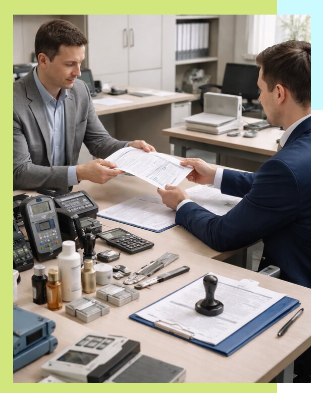 Оформление и получение заключения РЧЦ для оборудования в Чусовой