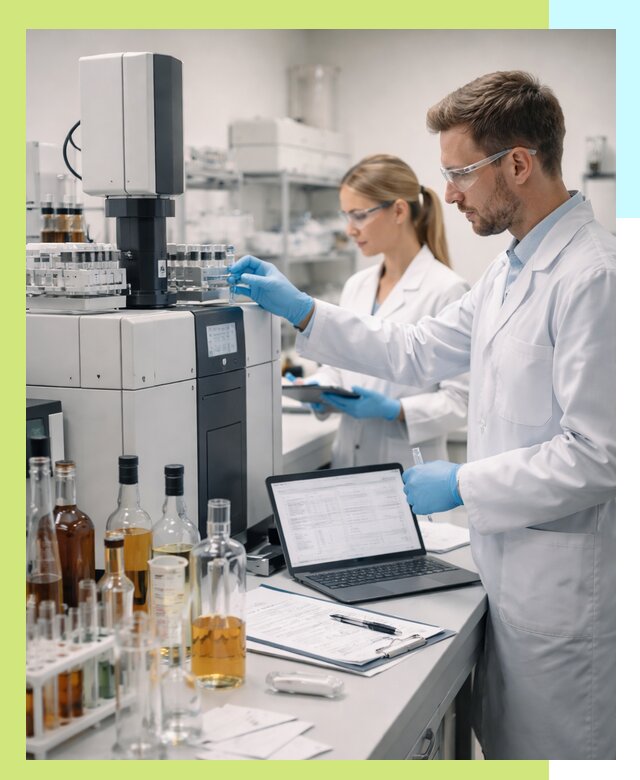 Выдача заключения о спиртосодержании продукции в Чусовой