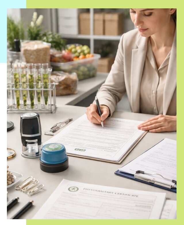 Фитосанитарный сертификат оформить в Чусовой от 4702 р. | Алешин-Чсв