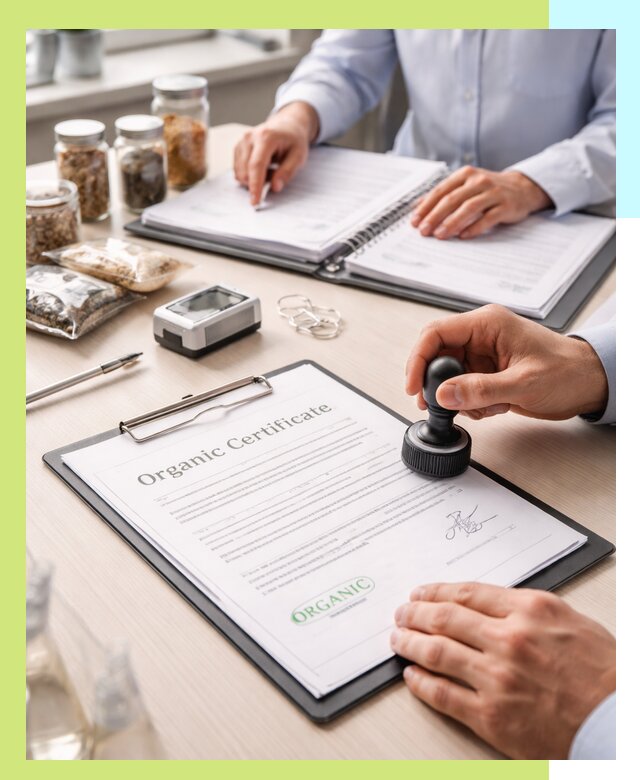 Получение органик сертификата для продукции в Чусовой