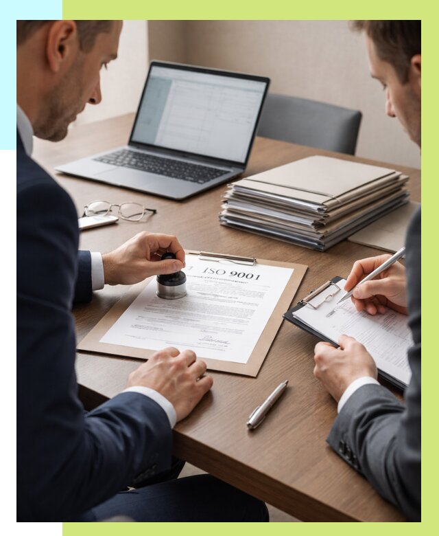 Сертификат ISO 9001 в Чусовой купить от 83584 р. | Алешин-Чсв