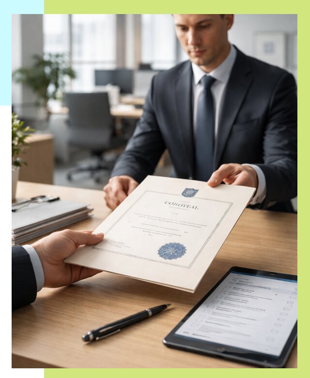 Сертификат ISO 30301 в Чусовой от 36568 р. | Алешин-Чсв - под ключ