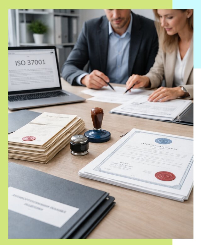 Получение сертификата ISO 37001 по системе борьбы с коррупцией в Чусовой