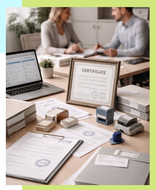 Сертификация компании в Чусовой от 47016 р. | Алешин-Чсв — заказ